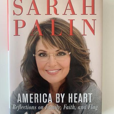 Sarah Palin America By Heart signed book