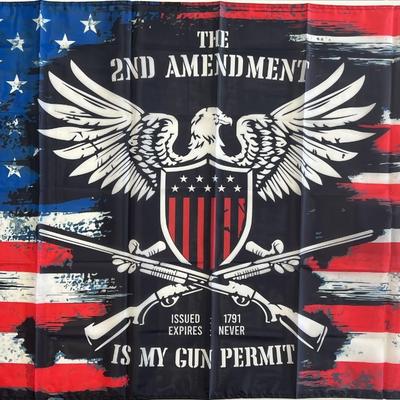 2nd Amendment American flag