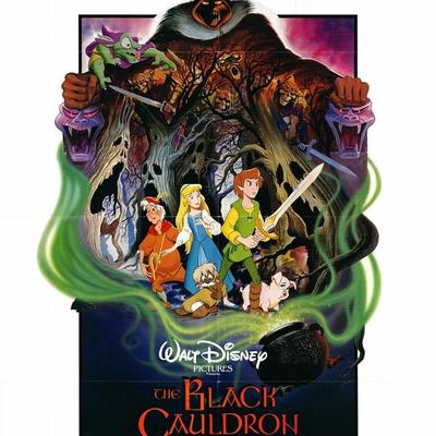 The Black Cauldron 1985 original movie poster