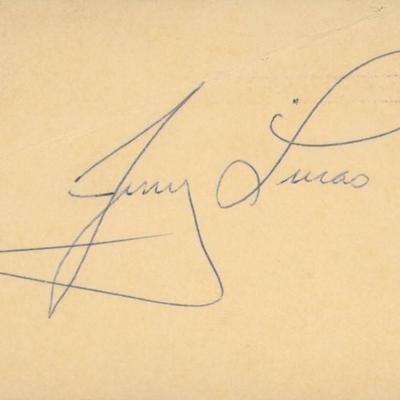 Jerry Lucas original signature