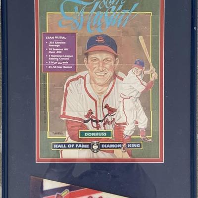 Unsigned Stan Musial collage