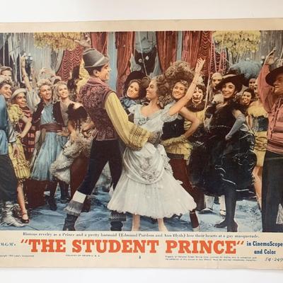 The Student Prince original 1954 vintage lobby card