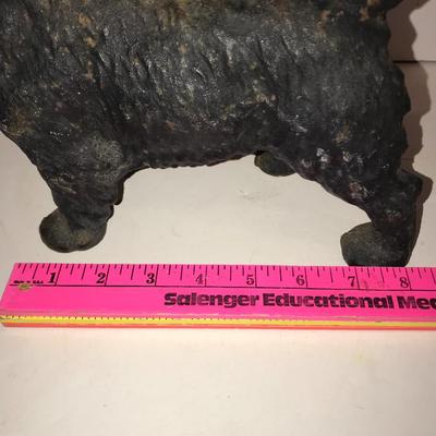 Cast Iron Terrier Dog