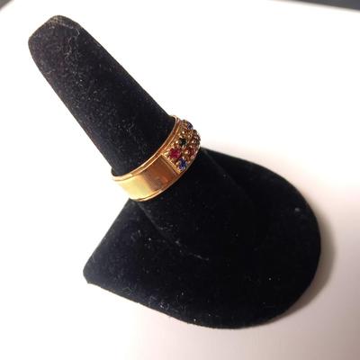 14K GOLD MOTHERS/GRANDMOTHER'S RING