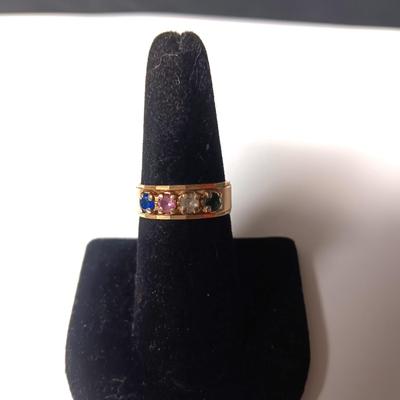 14K GOLD MOTHER'S/GRANDMOTHER'S RING