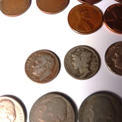 COLLECTION OF OLDER COINS