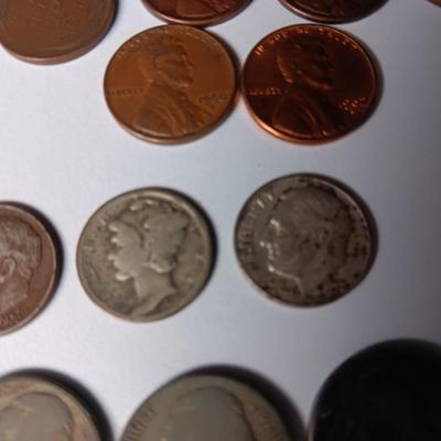 COLLECTION OF OLDER COINS