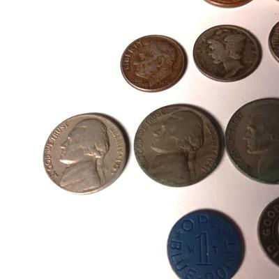 COLLECTION OF OLDER COINS