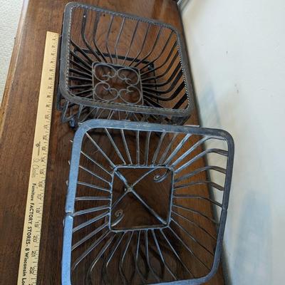 Unique Wrought Iron Basket