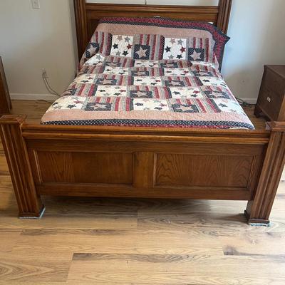 Lexington Full Size Bed with Foot & Headboard (P-MG)