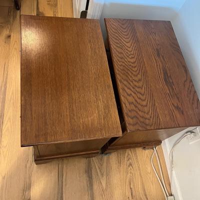 Pair of Lexington Side Tables (P-MG)