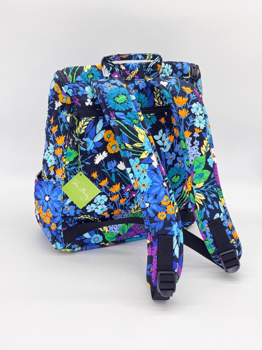 Vera bradley double zip backpack sale