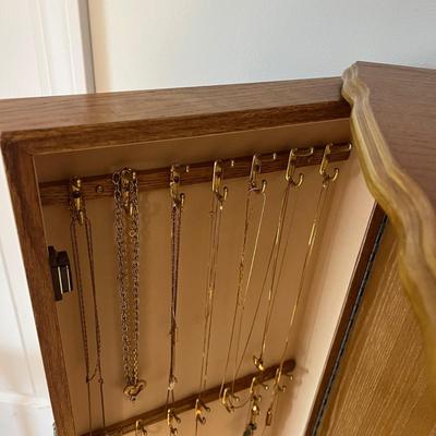 Wooden Jewelry Armoire (P-MG)