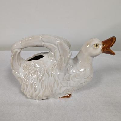 Ceramic Duck Pitcher