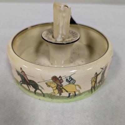 Bayeaux Tapestry Candle-holder Royal Doulton