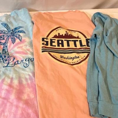 Key Largo, Seattle, Tenn. Small t-shirts
