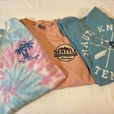 Key Largo, Seattle, Tenn. Small t-shirts
