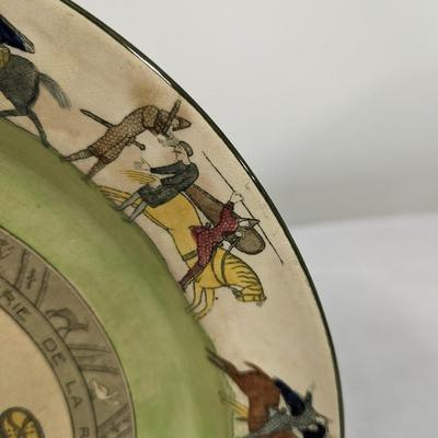 Bayeaux Tapestry Plate Royal Doulton
