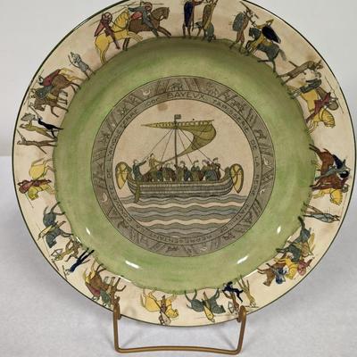 Bayeaux Tapestry Plate Royal Doulton