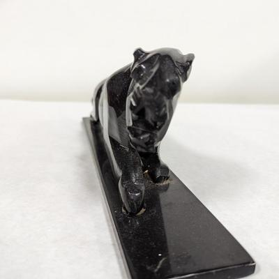 Marble Sculpture Of A Panther