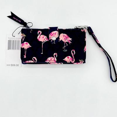 VERA BRADLEY ~ Flamingo Fiesta ~ Smartphone Wallet ~ NWT