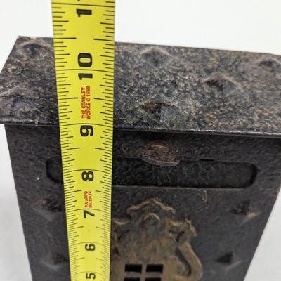Vintage Metal Wall Mail Box