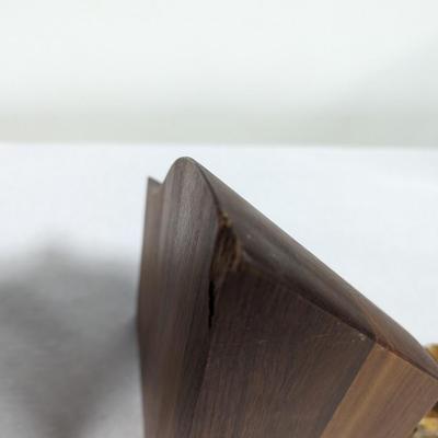 Serene Alabaster & Wooden Bookends