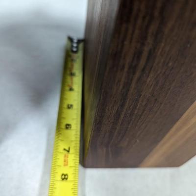 Serene Alabaster & Wooden Bookends