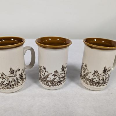 Churchill Animal Stoneware Mugs Made In England