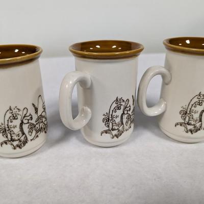 Churchill Animal Stoneware Mugs Made In England