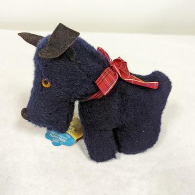 Vintage Animal Playland Of A & L Novelty Co Plush Scottie