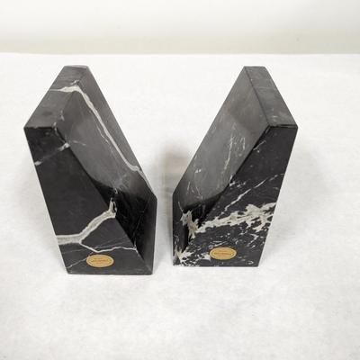 Noymer Marble Bookends