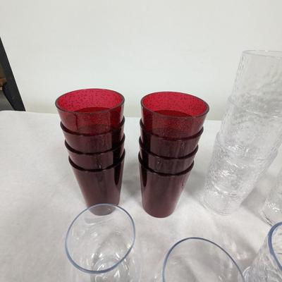 Assortment Of Plastic Cups