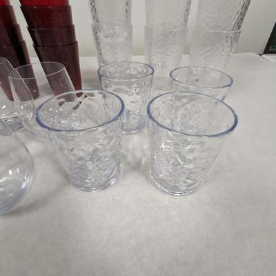 Assortment Of Plastic Cups