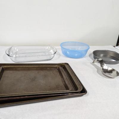 Kitchen Accessories 4 Qt Baking Dish Mixing Bowls