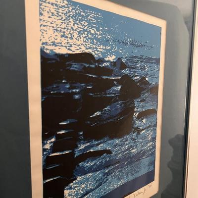 â€œThe Splendor of the Oceanâ€ Signed Print by Robert S. Nelson Jr. (UB-DZ)