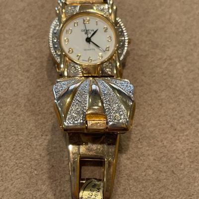Fancy gold tone ladies watches