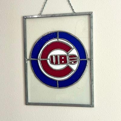 Chicago Cubs Stained Glass/Sun Catcher