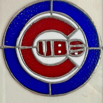 Chicago Cubs Stained Glass/Sun Catcher