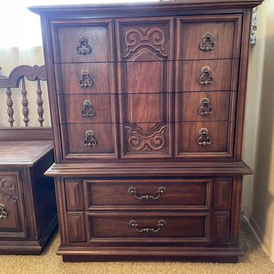 THOMASVILLE 6 DRAWER HIGH BOY CHEST