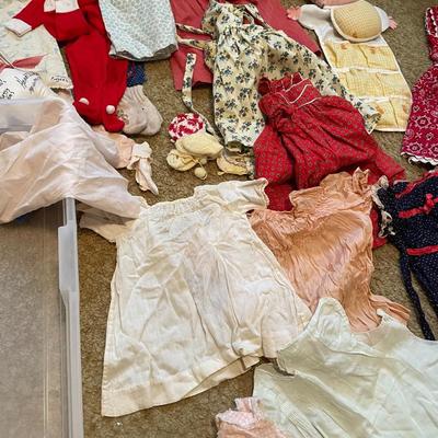 VINTAGE BABY CLOTHES AND BLANKETS