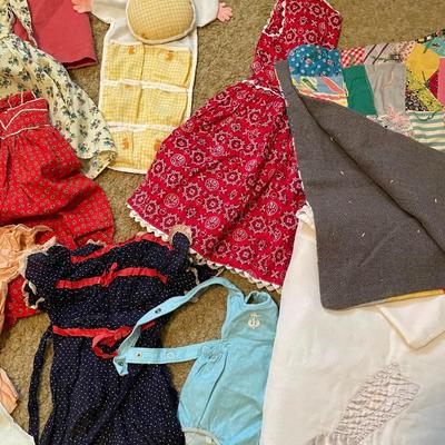 VINTAGE BABY CLOTHES AND BLANKETS
