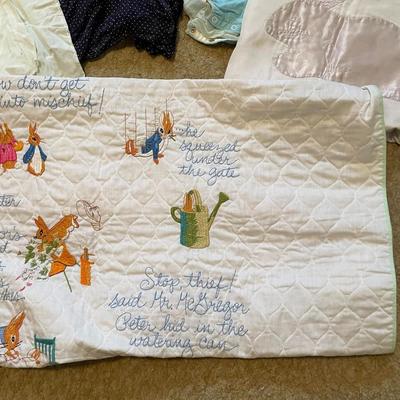 VINTAGE BABY CLOTHES AND BLANKETS