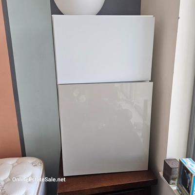 WHITE STORAGE CABINET