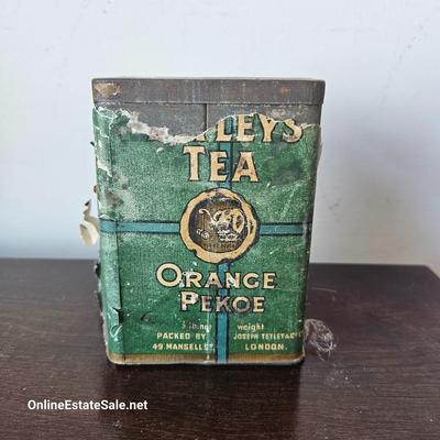 VINTAGE TEA TIN