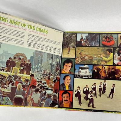 Herb Albert & the Tijuana Brass 2 record lot - vintage vinyl WARM & THE BEAT OF BRASS
