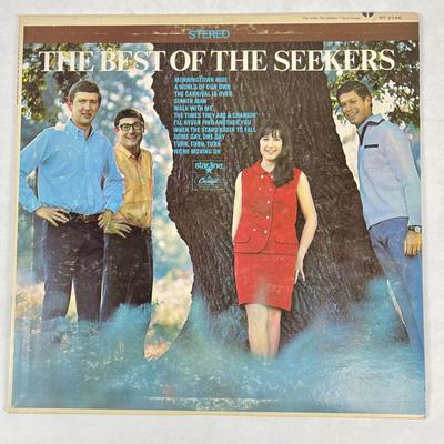 THE BEST OF THE SEEKERS vintage vinyl record album