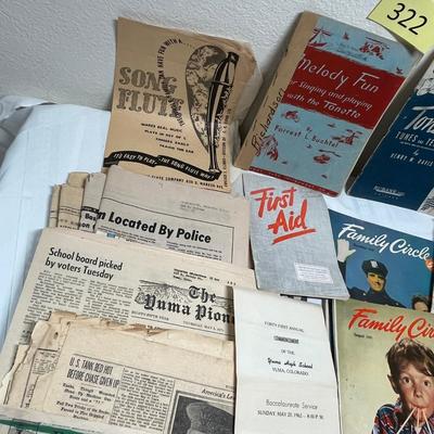 Lot of paper memorabilia