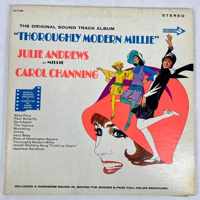 Throughly Modern Millie Julie Andrews Carol Channing vintage vinyl record album