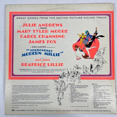 Throughly Modern Millie Julie Andrews Carol Channing vintage vinyl record album